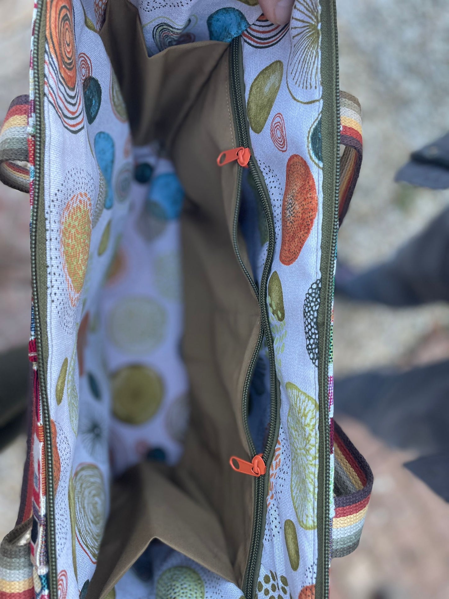 ! NIEUW Tas maxi: Patchwork 'GEOMETRY'