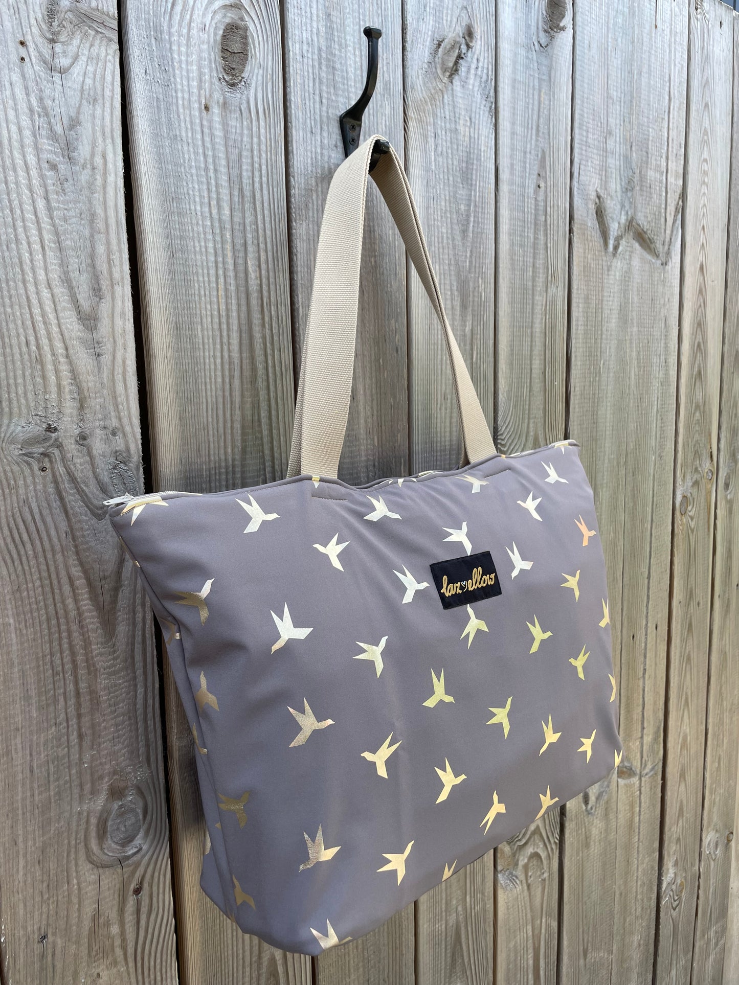 Tas Softshell grijs xl met rits
