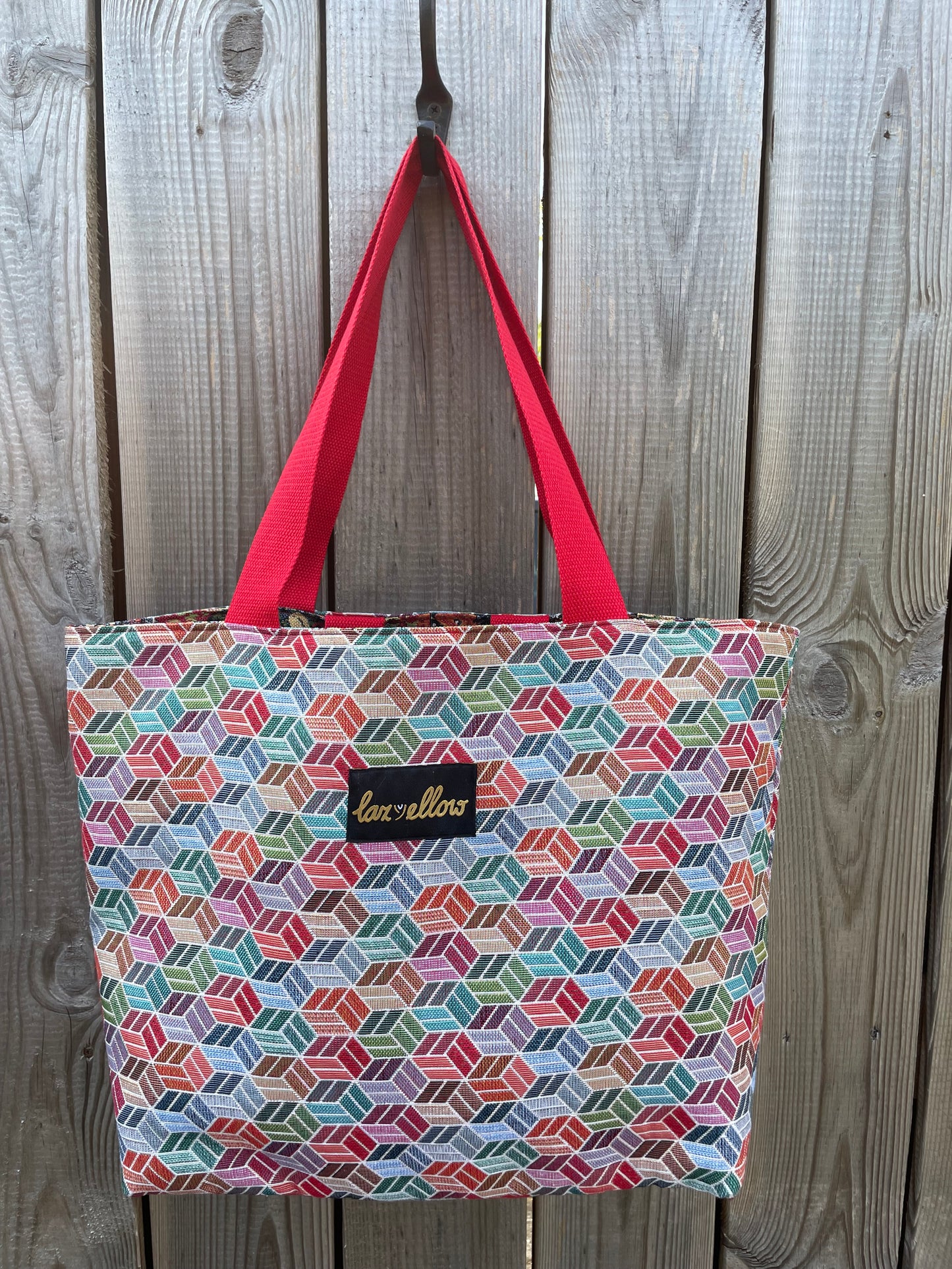 2-in-1 Tas inside-out gobelin kleurrijk