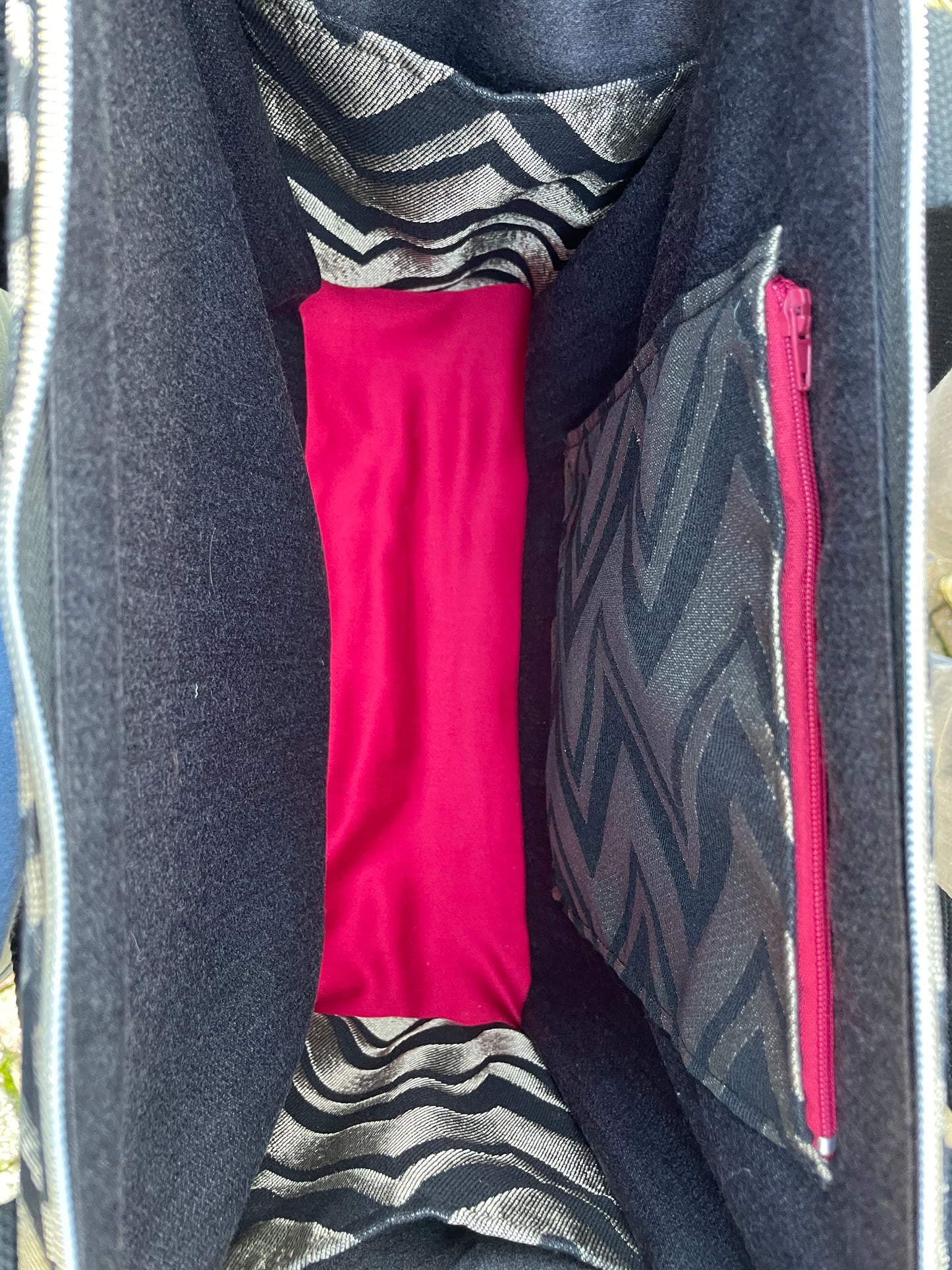 Tas Glamour zwart-goud