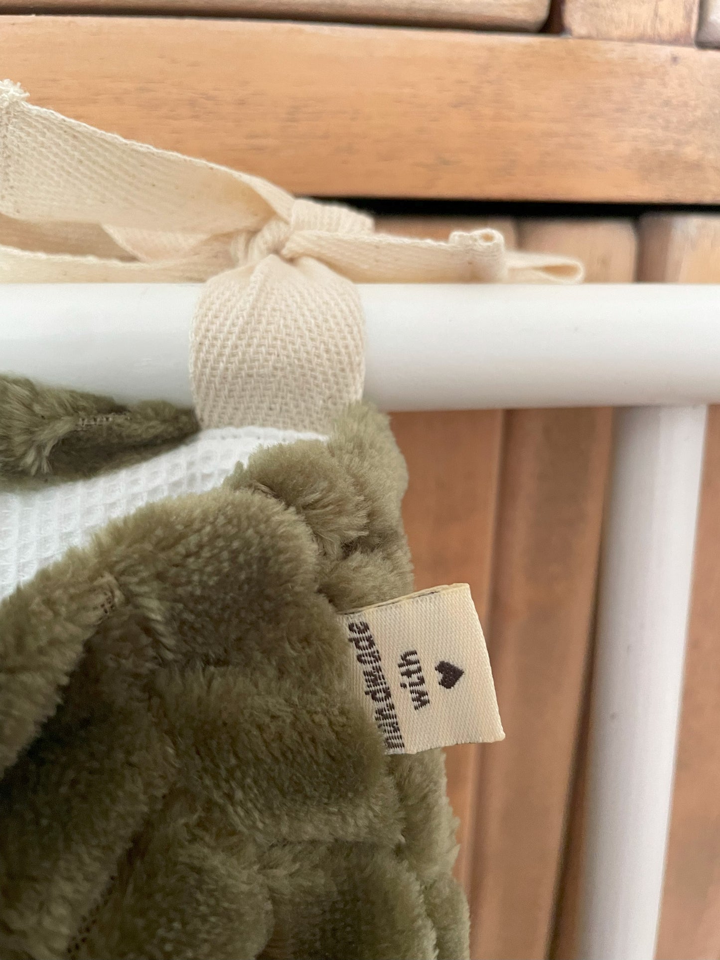 Box opbergzak warm groen