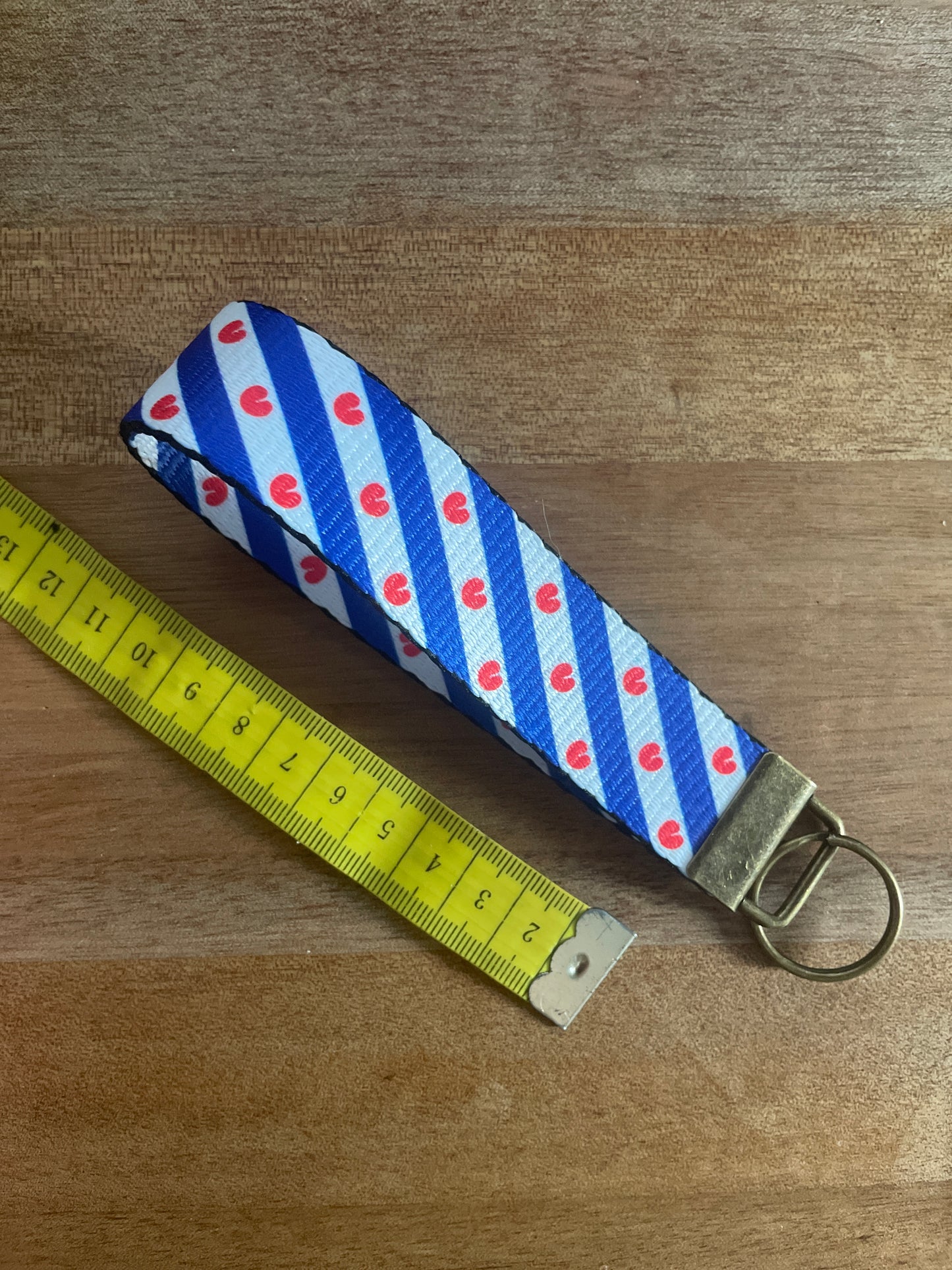 Sleutelhanger Fryslân lange lus. Handgemaakt