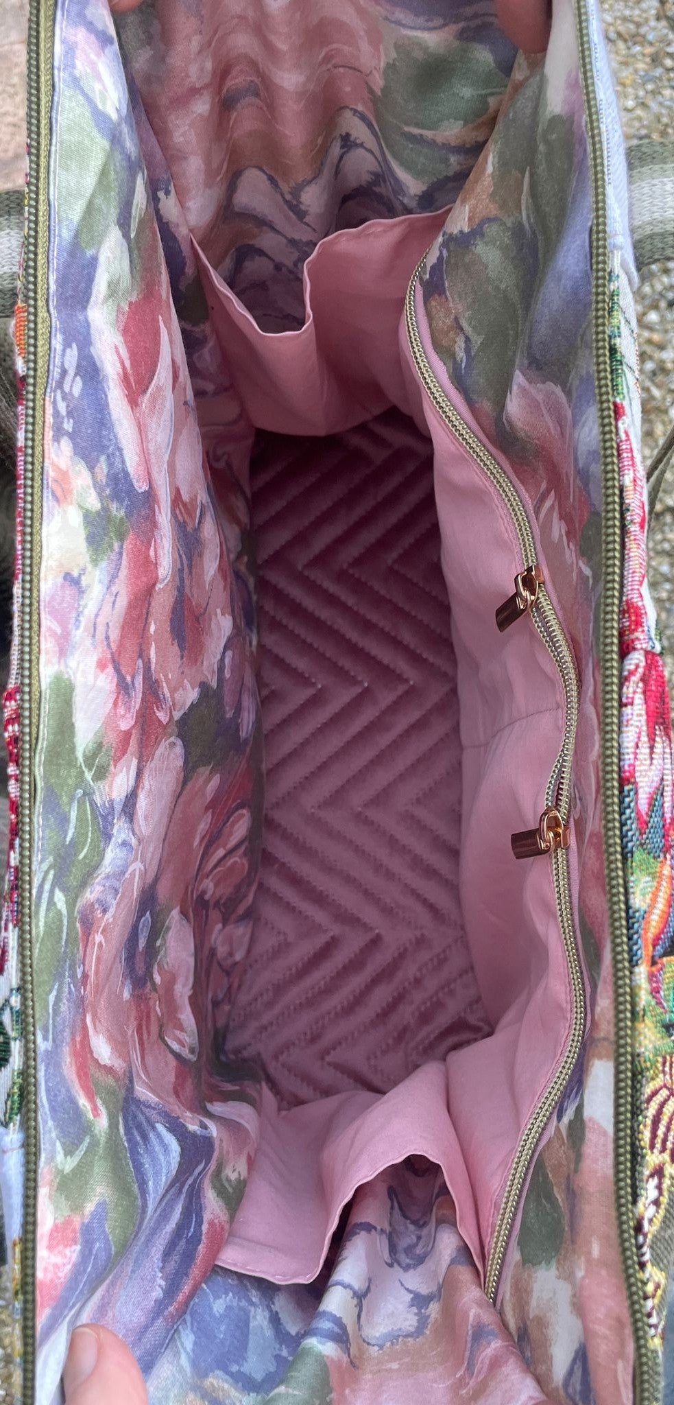 ! NIEUW Tas maxi: Patchwork 'FLOWER'