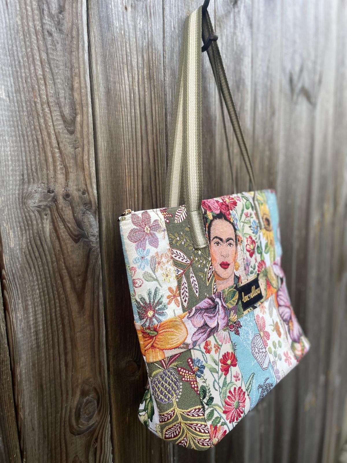 ! NIEUW Tas maxi: Patchwork 'FLOWER'