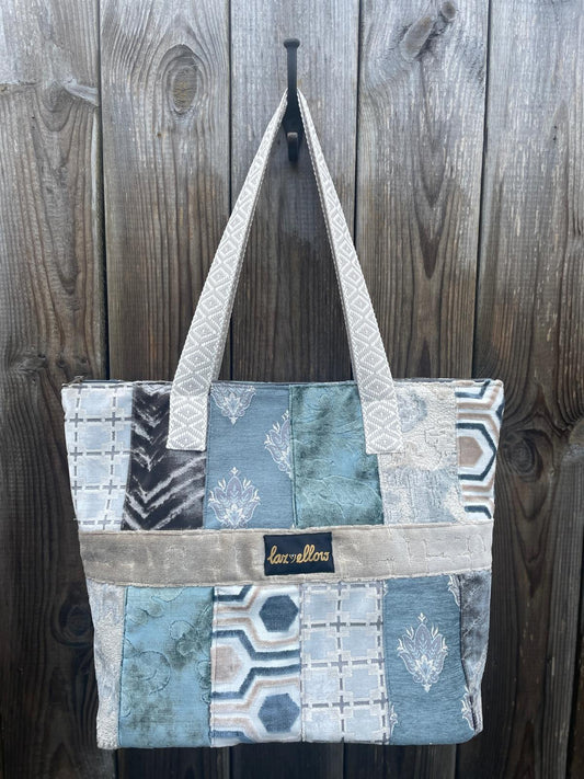 ! NIEUW Tas maxi: Patchwork 'ICE'