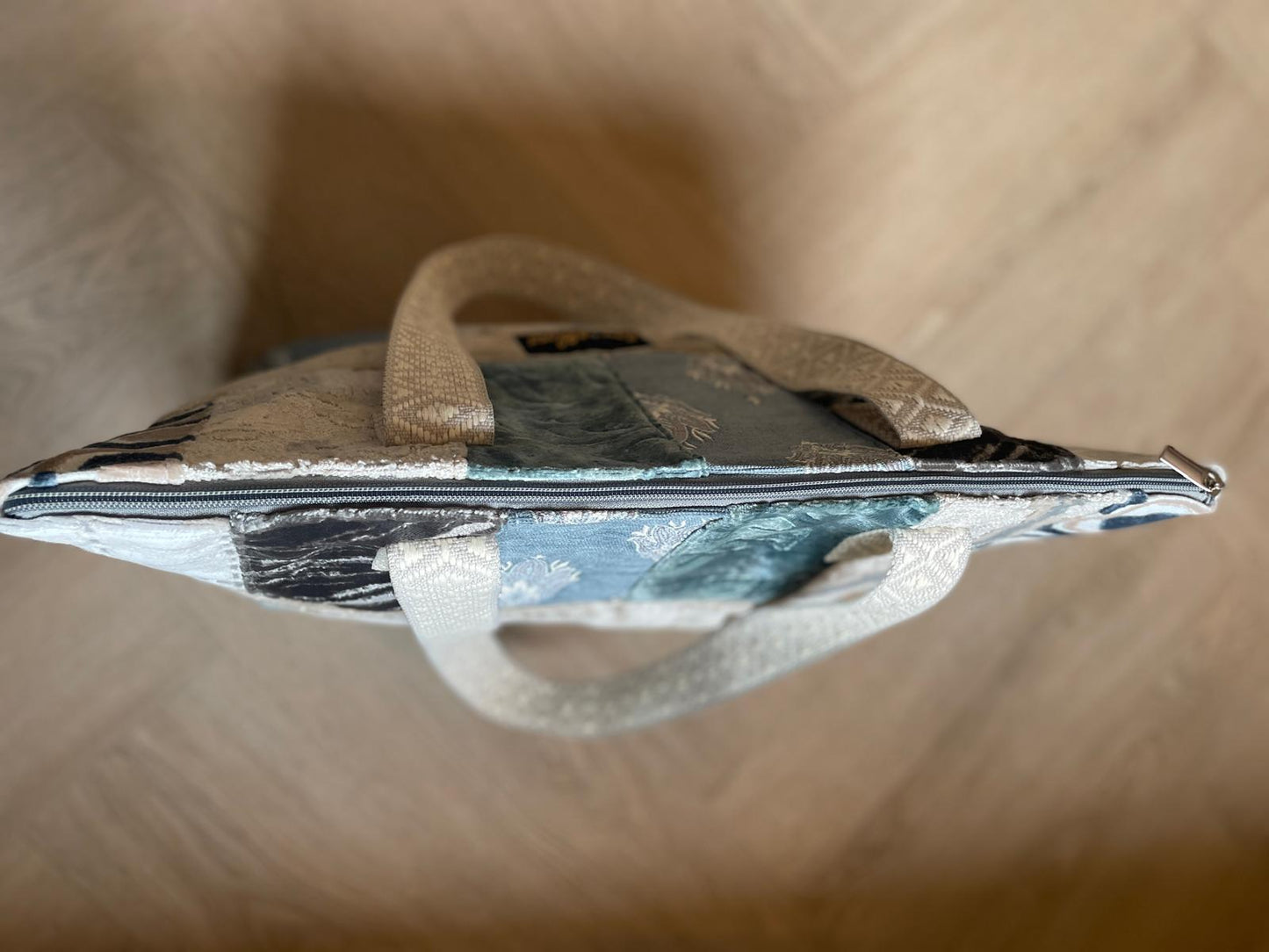 ! NIEUW Tas maxi: Patchwork 'ICE'