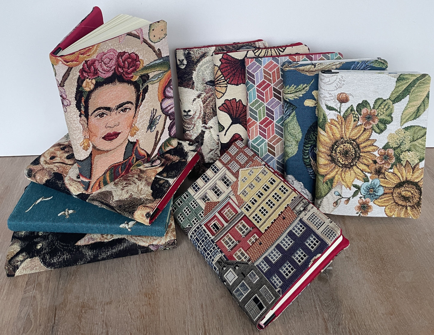 Handgemaakt luxe kaft incl. A5 notitieboek. In verschillende uitvoeringen!
